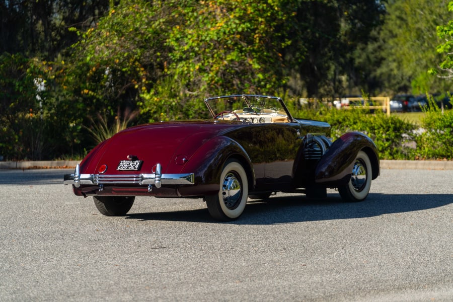 1937 Cord 812 Supercharged Sportsman Convertible Coupe