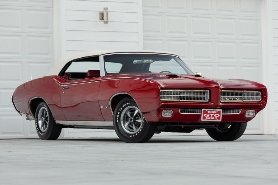 1969 Pontiac GTO Ram Air IV Convertible