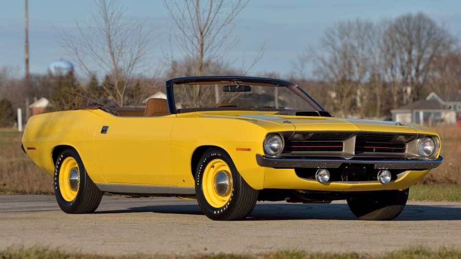 1970 Plymouth Hemi Cuda Convertible