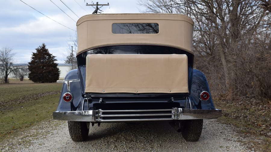 1933 Cadillac 355C All Weather Phaeton