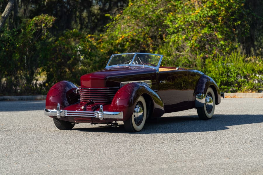 1937 Cord 812 Supercharged Sportsman Convertible Coupe